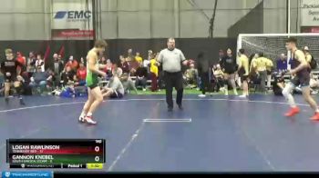 160 lbs Round 5 (6 Team) - Logan Rawlinson, Tennessee Red vs Gannon Knebel, South Dakota Storm
