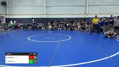 120 lbs Pools - Brody Shaffer, Ohio Gold 24K vs Evan Ulrich, West Virginia Wild