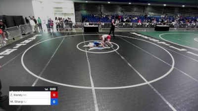 100 lbs Consi Of 4 - Zoey Haney, MO vs Marie Sharp, NJ