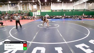 110 lbs Round Of 32 - Brady Judd, Warwick Valley vs Jason Euceda, Brentwood