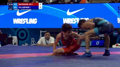 45 kg Qualif. - Frederick Bachmann, Puerto Rico vs Ignacio Villasenor, United States