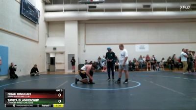 195-239 lbs Round 3 - Noah Bingham, Davis Wrestling Club vs Tavita Blankenship, Charger Wrestling Club