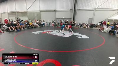 138 lbs Round 2 (8 Team) - Jack Nelson, Minnesota Blue vs Jace Roller, Oklahoma Blue