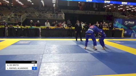 KAIO DE BRITO vs LUIS RAFAEL ALVARADO PADIN 2024 Pan Jiu Jitsu IBJJF Championship