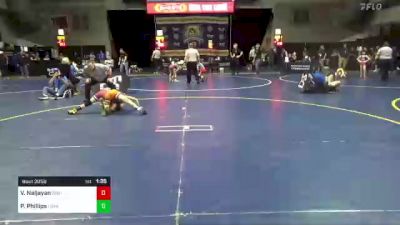 70 lbs Round Of 32 - Vito Naljayan, Bishop McCort vs Parker Phillips, Loyalsock