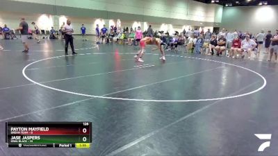 126 lbs Round 3 (6 Team) - Jase Jaspers, Iowa Black vs Payton Mayfield, Dream Team