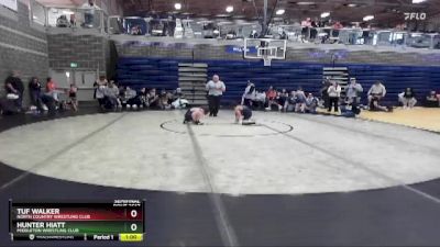 75/80 Semifinal - Tuf Walker, North Country Wrestling Club vs Hunter Hiatt, Middleton Wrestling Club