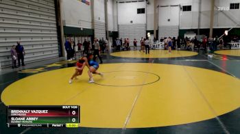 115-121 lbs Cons. Round 2 - Sloane Abbey, Kearney Matcats vs Brennaly Vazquez, Dorchester