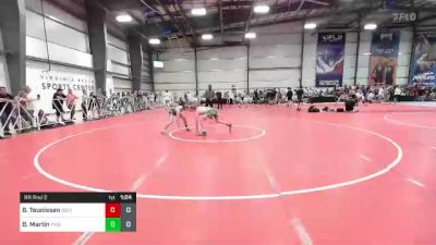 106 lbs Rr Rnd 2 - Brayden Teunissen, Squirrel Team 6 vs Benjamin Martin, Felix Wrestling Academy Black