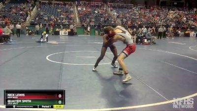 4A 126 lbs Cons. Round 1 - Quaiyem Smith, Jack Britt vs Nick Lewis, New Bern