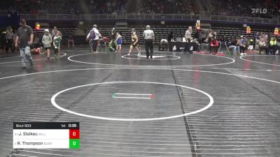 75 lbs Consi Of 16 #2 - Jaxon Slaikeu, Williamsport vs Rocco Thompson, Burrell