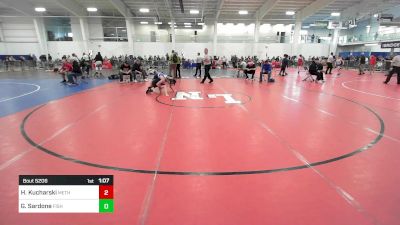 112 lbs Round Of 16 - Harrison Kucharski, Methuen vs Gabe Sardone, Fisheye WC