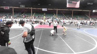 69 lbs Rr Rnd 3 - Isaiah Baca, New Mexico Bad Boyz vs Jayce Ortiz, Lockjaw WC