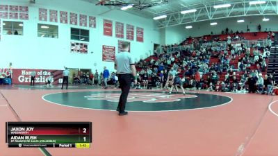 150 lbs Semifinal - Jaxon Joy, Wadsworth vs Aidan Rush, St Francis De Sales (Columbus)