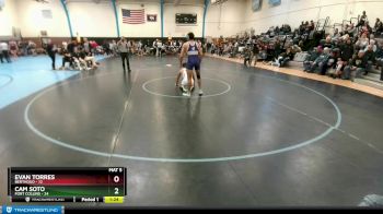 160 lbs Round 3 (10 Team) - Cam Soto, Fort Collins vs Evan Torres, Berthoud