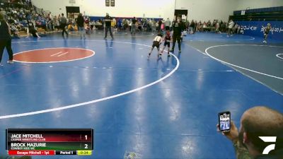 45-48 lbs Round 3 - Brock Mazurie, Cowboy Kids WC vs Jace Mitchell, Casper Wrestling Club