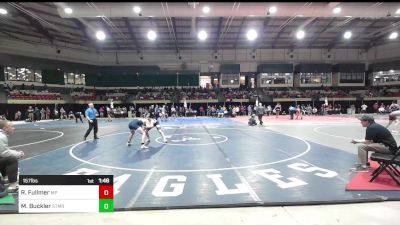 157 lbs Quarterfinal - Reed Fullmer, Malvern Prep vs Mason Buckler, St. Mary's Ryken