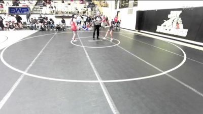 130 lbs Consi Of 8 #2 - Jocelyn LaZier, Bixby Girls HS vs Adyson (Ady) Lewis, Ardmore Girls HS