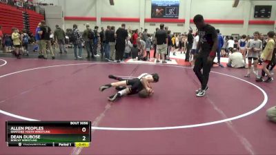 70 lbs Cons. Semi - Dean DuBose, Bobcat Wrestling vs Allen Peoples, Ohatchee Youth Wrestling