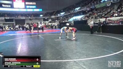 7A 132 lbs Cons. Round 3 - Ian Hodgin, Hewitt-Trussville vs Ethan Johnson, James Clemens HS