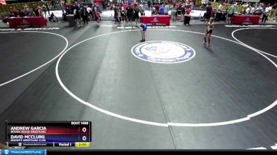 77 lbs Cons. Semi - Andrew Garcia, Rough House Wrestling vs David McClurg, Granite Wrestling Club