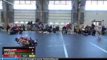 68 lbs Round 4 (8 Team) - Dakota Sandy, Mat Assassins vs Cub Romero, Vougars Honors