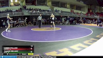 106 lbs Placement (16 Team) - Corbin Pollard, Norfolk vs Tannon Bellamy, Blair