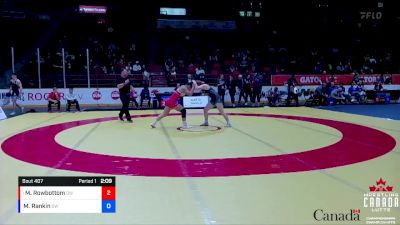 62kg Round 2 - Miki Rowbottom, Dinos WC vs Michaela Rankin, Brock WC