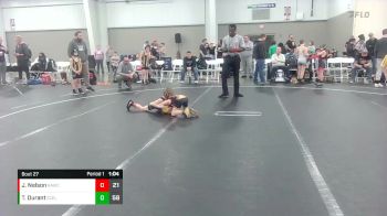 48 lbs Round 7 (8 Team) - Jacob Nelson, Ranger WC vs Thomas Durant, East Coast Elite
