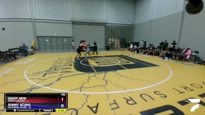 182 lbs Round 5 (6 Team) - Savoy New, North Carolina vs Sonny Acuna, California Silver