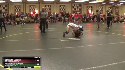 117 lbs Semis & 1st Wrestleback (8 Team) - Francisco Juvera, Revival Gray vs Beckett Leclair, Mat Assassins Red