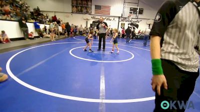 51 lbs Rr Rnd 2 - Avlyn Copeland, Springdale Youth Wrestling Club vs Brookelyn Torrone, Vinita Kids Wrestling