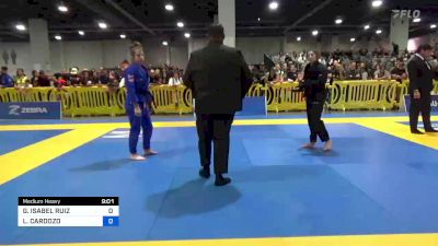 GLORIA ISABEL RUIZ vs LETICIA CARDOZO 2023 American National IBJJF Jiu-Jitsu Championship