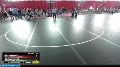 108 lbs Cons. Round 1 - Sylis Burwitz, Team Nazar Training Center vs Bryson Miller, Parkview Albany Youth Wrestling