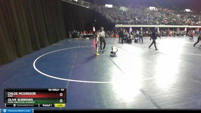 63 lbs Round 2 - Olive Burrows, Moen Wrestling Academy vs Chloe McGregor, Iowa