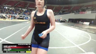 4A/3A/2A/1A Girls 155 Semifinal - Kira Kerr, La Pine Girls vs Jane Lacouture, Siuslaw Girls