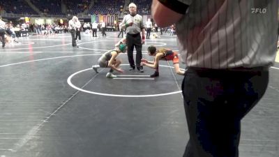 92 lbs Semifinal - Amelia Peterson, North Pocono vs Mackenzie Gappa, Quakertown