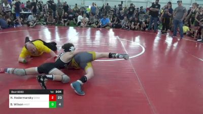 90 lbs Pools - Henry Hodermarsky, Donahue W.A. vs Blaise Wilson, West Virginia Wild