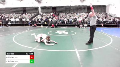 108-H lbs Round Of 32 - Anthony Philpot, Unattached vs Jake Infante, North Hunterdon, NJ