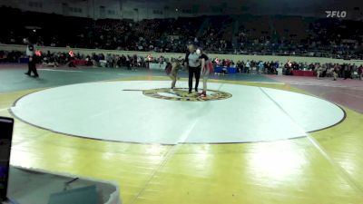 128 lbs Consi Of 8 #2 - Sarah Rollow, Fort Gibson Youth Wrestling vs Alexi Valencia, Perry Girls Wrestling Club