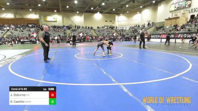 92 lbs Consi Of 8 #2 - Justin Osburne, Institute Of Combat vs Raymond Castillo, Bay Area Dragons