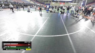 160 lbs Cons. Round 4 - Brennen Benedict, NV vs Liam Gil-Swiger, VA