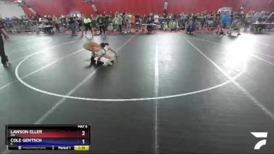 113 lbs Quarterfinal - Lawson Eller, MN vs Cole Gentsch, IL