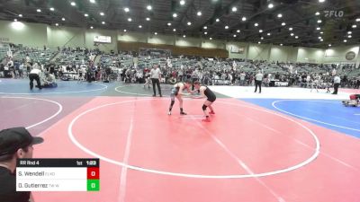 130 lbs Rr Rnd 4 - Saylor Wendell, Elko WC vs Olivia Gutierrez, TW Wrestling