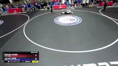 117 lbs 3rd Place Match - Sophia Darer, California vs Lei`ani Jaime, Animal House Wrestling