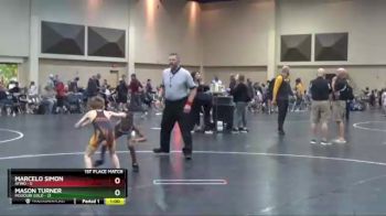 60 lbs Finals (2 Team) - Mason Turner, Missouri Gold vs Marcelo Simon, AYWO