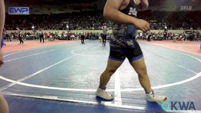 160 lbs Quarterfinal - Racyn Mayo, Tonkawa Takedown Club vs Emmett Hardin, Team Guthrie Wrestling