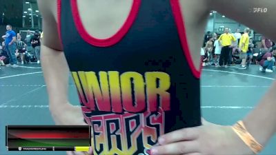 110 lbs Semis (4 Team) - Jaxon Roberts, Terps Xpress ES vs Nathan Newman, Terps Northeast ES