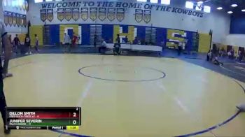 120 lbs Round 1 (8 Team) - Juniper Severin, Palm Harbor vs Dillon Smith, Free-Buch-Creek #2