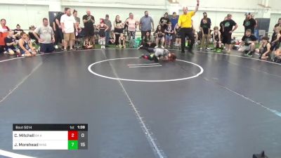 55 lbs Round 3 - Coltyn Mitchell, 84 Athletes (VA) vs Jaxon Morehead, Mineral Wells Bulldawgs